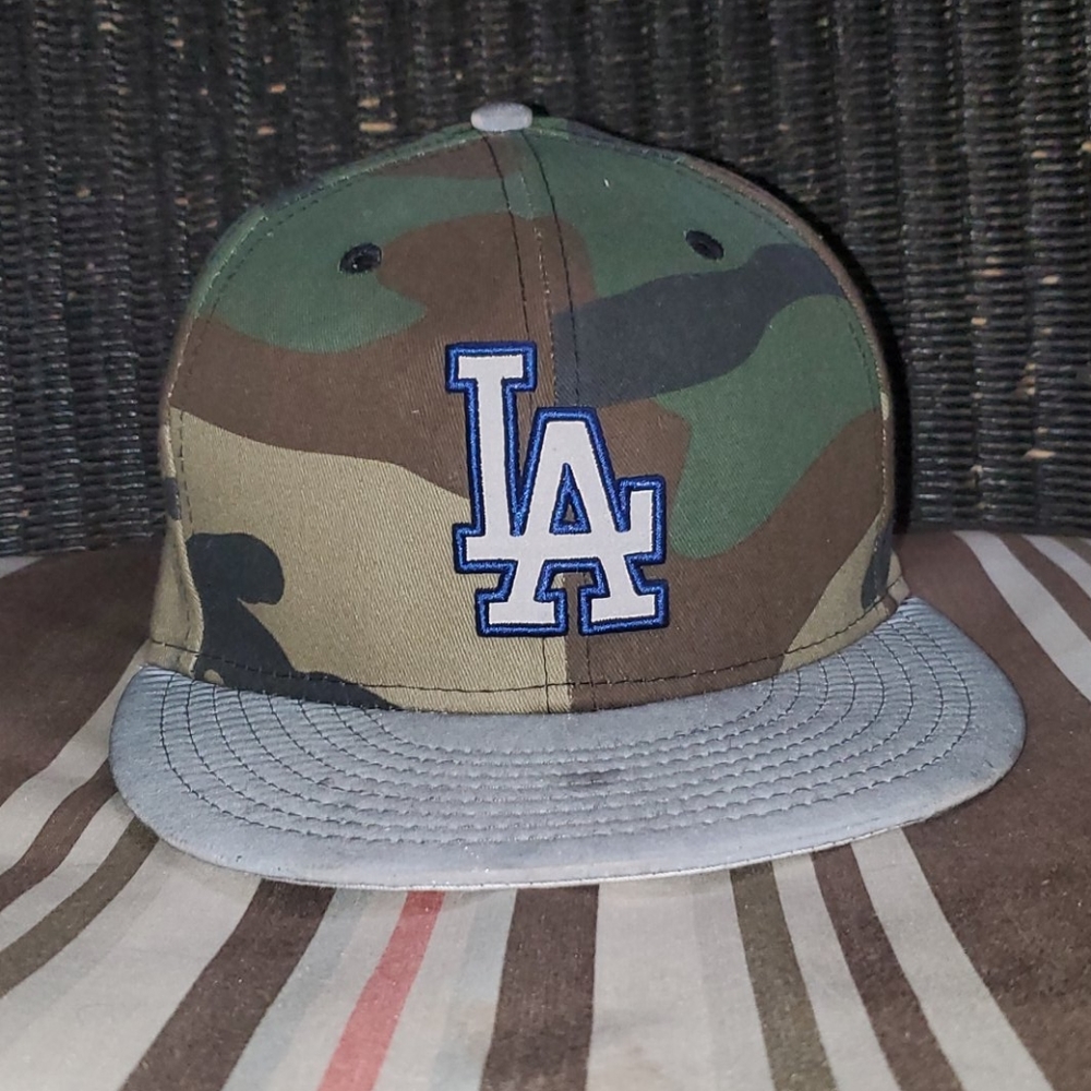 New Era Camo LA Fitted Hat